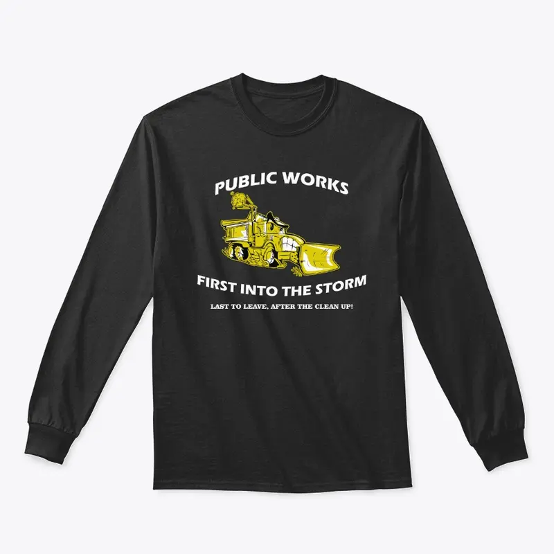 Snow plow public works